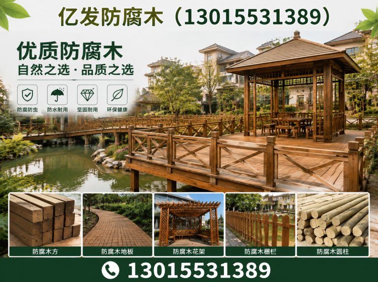 荥阳市防腐木批发展示图